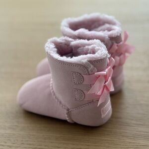 UGG Pink Bow Kids Boots